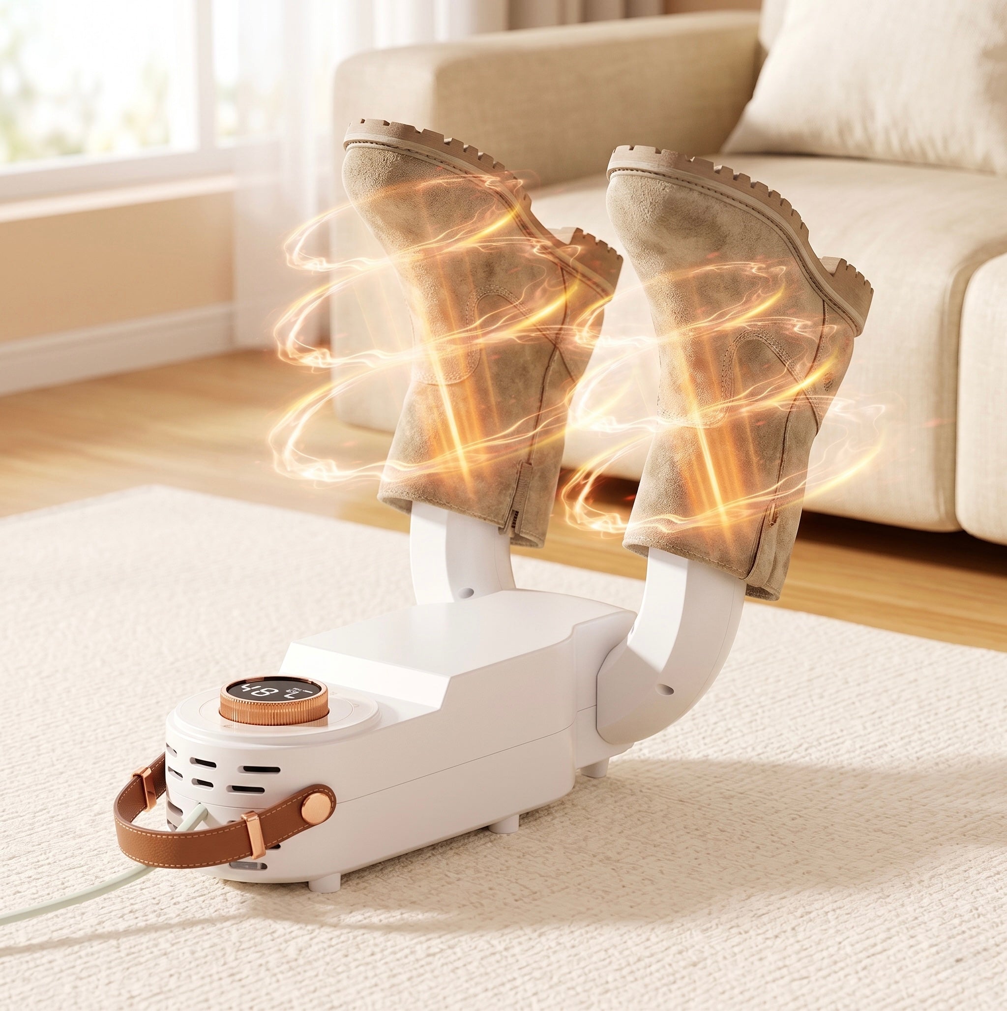 Secador de Zapatos Eléctrico Plegable